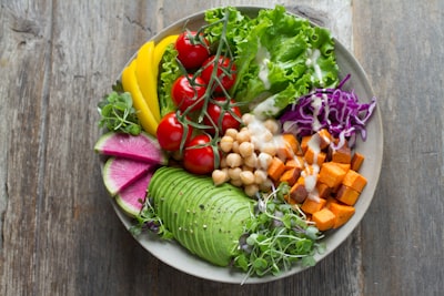 Healthy meal bowl
